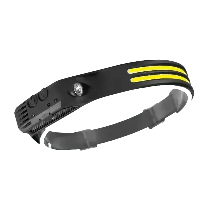 Black Induction Headlamp Cob Led Sensor W689-2 Headlamp by ESMARTER Store