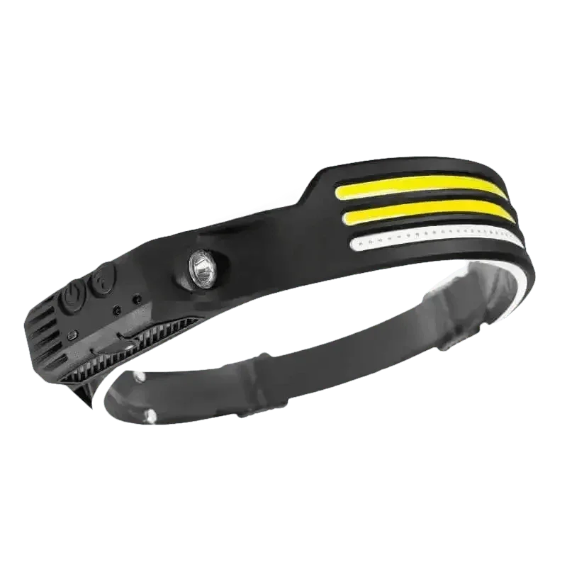 Black Induction Headlamp Cob Led Sensor W689-2 Headlamp by ESMARTER Store