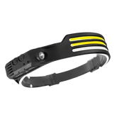 Black Induction Headlamp Cob Led Sensor W689-2 Headlamp by ESMARTER Store