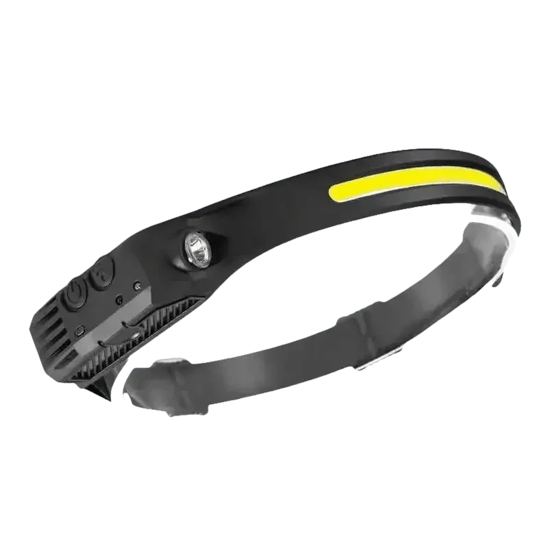 Black Induction Headlamp Cob Led Sensor W689-2 Headlamp by ESMARTER Store