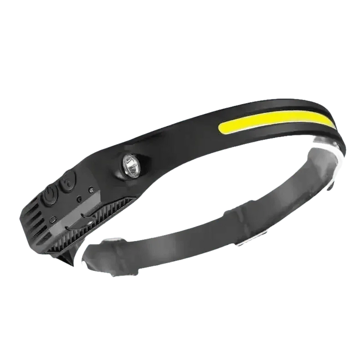 Black Induction Headlamp Cob Led Sensor W689-2 Headlamp by ESMARTER Store