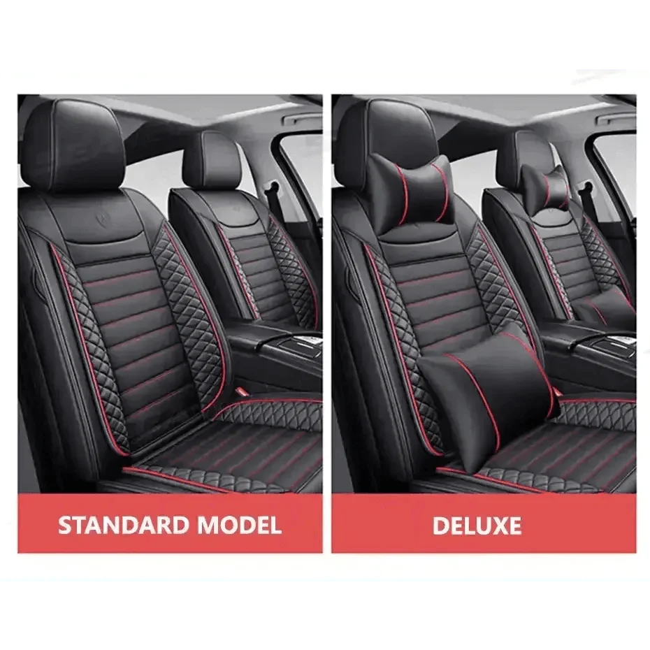 Black Leather Car Seat Covers Seametal Car Seat Car seat cover by DSERS