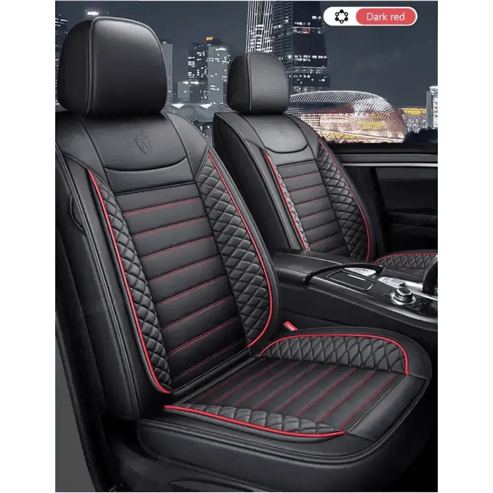 Black Leather Car Seat Covers Seametal Car Seat Car seat cover by DSERS