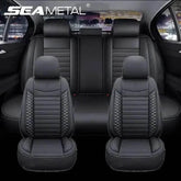 Black Leather Car Seat Covers Seametal Car Seat Car seat cover by DSERS