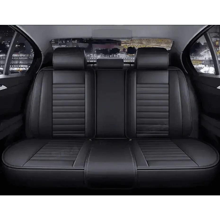 Black Leather Car Seat Covers Seametal Car Seat Car seat cover by DSERS