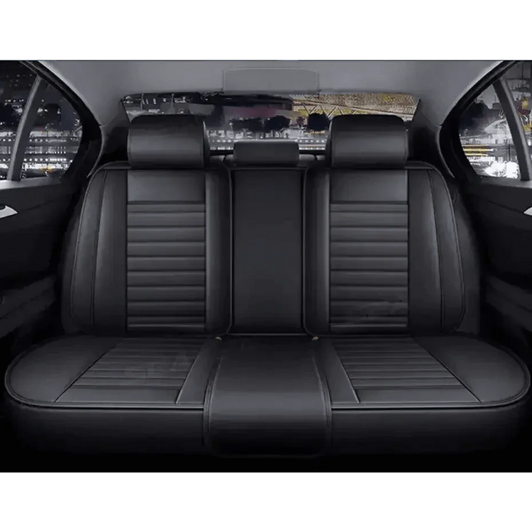 Black Leather Car Seat Covers Seametal Car Seat Car seat cover by DSERS