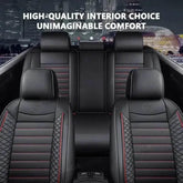 Black Leather Car Seat Covers Seametal Car Seat Car seat cover by DSERS