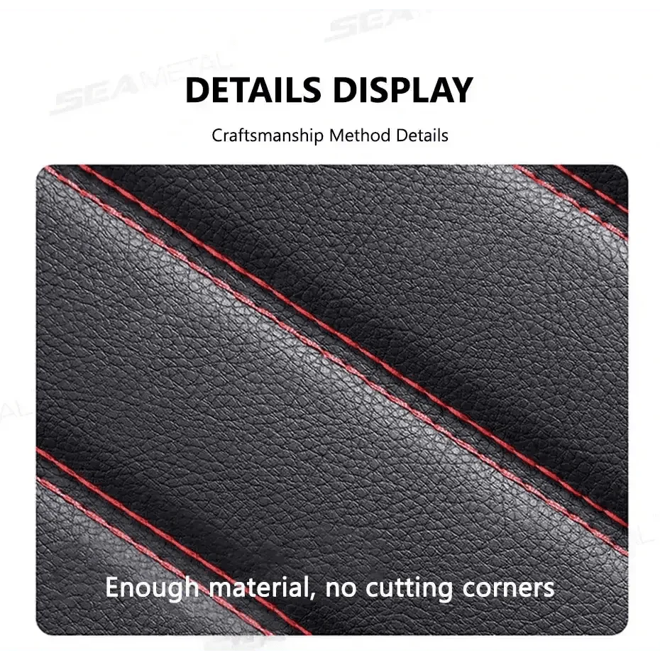 Black Leather Car Seat Covers Seametal Car Seat Car seat cover by DSERS