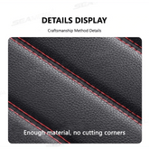 Black Leather Car Seat Covers Seametal Car Seat Car seat cover by DSERS