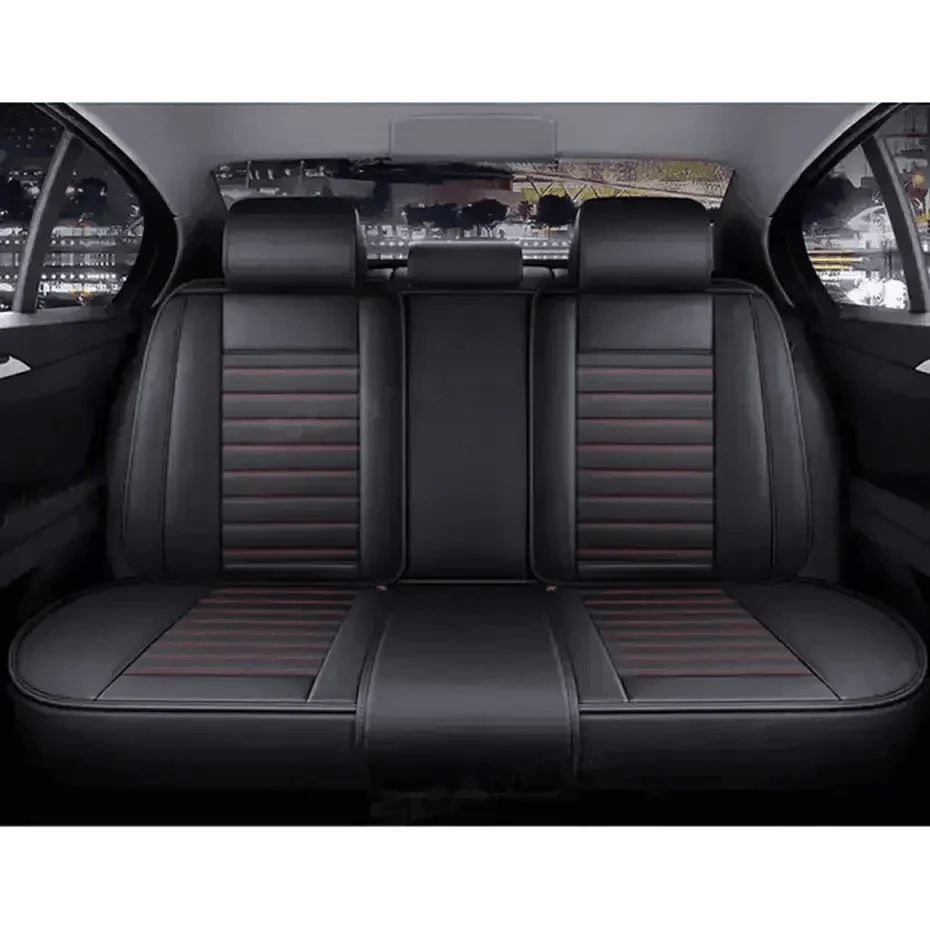 Black Leather Car Seat Covers Seametal Car Seat Car seat cover by DSERS