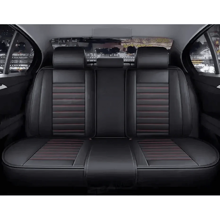 Black Leather Car Seat Covers Seametal Car Seat Car seat cover by DSERS