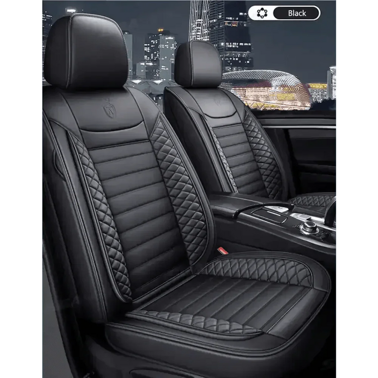 Black Leather Car Seat Covers Seametal Car Seat Car seat cover by DSERS