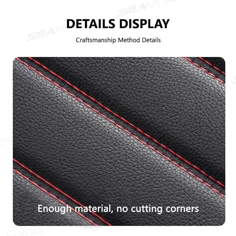 Black Leather Car Seat Covers Seametal Car Seat Car seat cover by DSERS