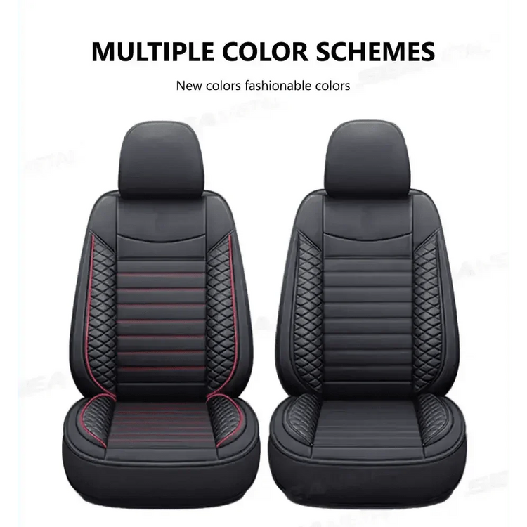 Black Leather Car Seat Covers Seametal Car Seat Car seat cover by DSERS