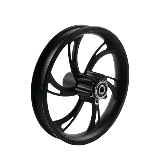 Black Motorcycle Wheel for Electric Scooters 12 Inch Rims by tian Store