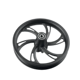 Black Motorcycle Wheel for Electric Scooters 12 Inch Rims by tian Store