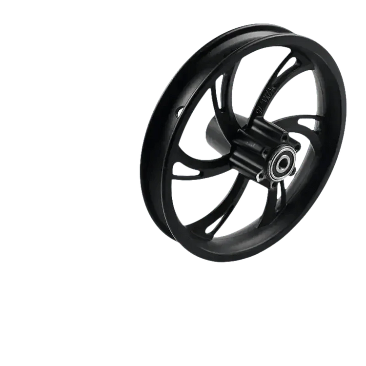 Black Motorcycle Wheel for Electric Scooters 12 Inch Rims by tian Store