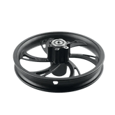 Black Motorcycle Wheel for Electric Scooters 12 Inch Rims by tian Store