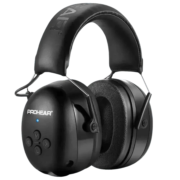 Black Noise Canceling Bluetooth Earmuffs Headphones by ZOHAN Official Store