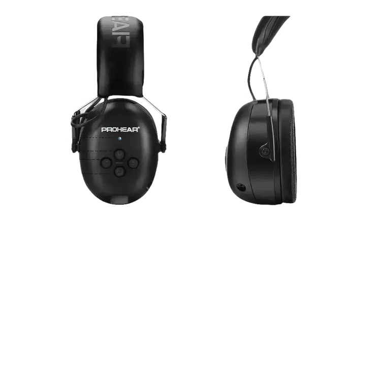 Black Noise Canceling Bluetooth Earmuffs Headphones by ZOHAN Official Store