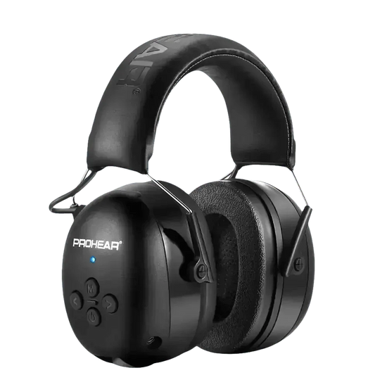 Black Noise Canceling Bluetooth Earmuffs Headphones by ZOHAN Official Store