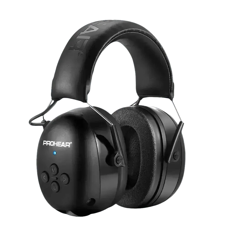 Black Noise Canceling Bluetooth Earmuffs Headphones by ZOHAN Official Store