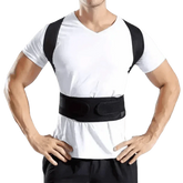 Black Posture Corrector Belt Back Posture Corrector by Shop1102472294 Store