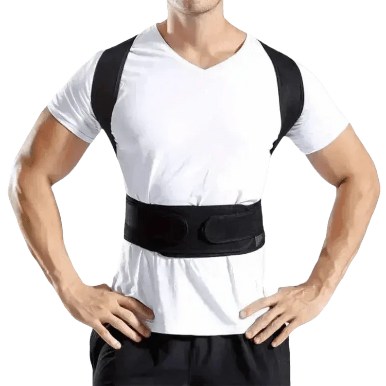 Black Posture Corrector Belt Back Posture Corrector by Shop1102472294 Store