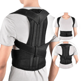 Black Posture Corrector Belt Back Posture Corrector by Shop1102472294 Store