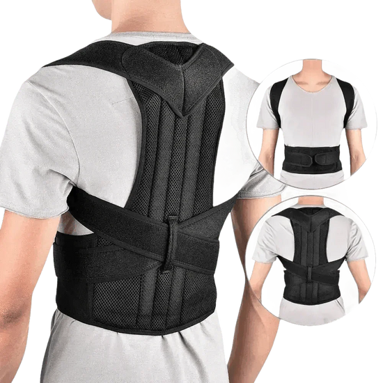Black Posture Corrector Belt Back Posture Corrector by Shop1102472294 Store