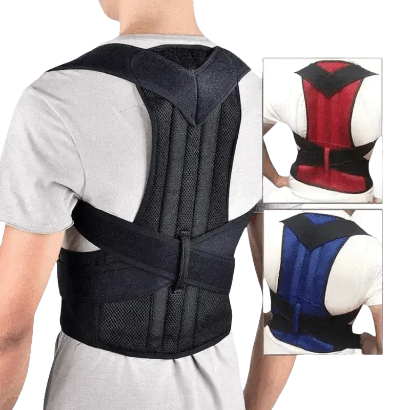 Black Posture Corrector Belt Back Posture Corrector by Shop1102472294 Store