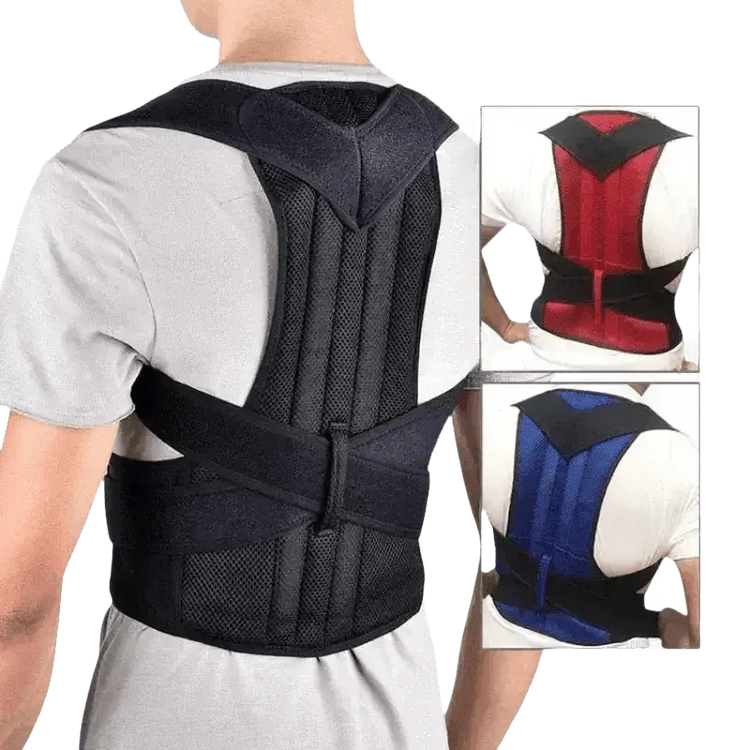Black Posture Corrector Belt Back Posture Corrector by Shop1102472294 Store