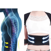 Black Posture Corrector Belt Back Posture Corrector by Shop1102472294 Store