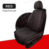 Black Quilted Leather Car Seat Covers Car seat cover by DSERS