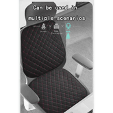 Black Quilted Leather Car Seat Covers Car seat cover by DSERS