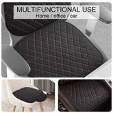 Black Quilted Leather Car Seat Covers Car seat cover by DSERS