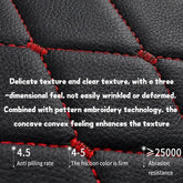 Black Quilted Leather Car Seat Covers Car seat cover by DSERS