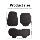 Black Quilted Leather Car Seat Covers Car seat cover by DSERS
