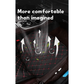 Black Quilted Leather Car Seat Covers Car seat cover by DSERS