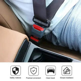 Black Red Car Seat Belt Extender Seat Belt Extender by QINGQUE