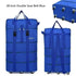 Black Rolling Foldable Luggage Bag Ultimate Travel Companion Portable Luggage by CJ