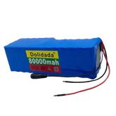 Blue 24V 80Ah Scooter Battery Pack Ebike Battery by Shop1104057570 Store