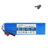 Blue 48V 90Ah Lithium-Ion Battery Pack with Charger Ebike Battery by Shop1103571165 Store