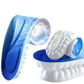 Blue and White Sports Insoles Breathable Shock Absorption, mens sports insoles Insoles & Inserts by AliEX