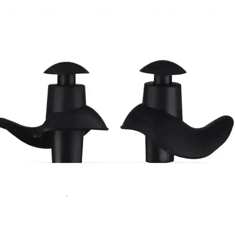 Blue Silicone Water Sports Earplugs Hypoallergenic Ear Plugs by CJ
