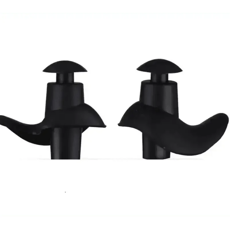 Blue Silicone Water Sports Earplugs Hypoallergenic Ear Plugs by CJ