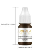 Borala 26 Colors 3ML Permanent Makeup Tattoo Lips Eyebrows Eyeliners Pigments Sample Size Tattoo Pigments Beauty Art Women Use Makeup Tattoo Lips Eyebrows Eyeliners by Dropshee