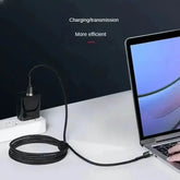 Braided Type C Cable Samsung S24 S23 120W Super Charging by Sansan Global Store