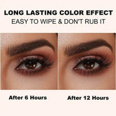 Brown Waterproof Brow Microblading Pen Eyebrow Eyeliner Brush by DK-Cosmetics Store