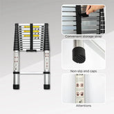 Aluminum Telescoping Ladder For Outdoor Work Telescopic Ladders by CJ